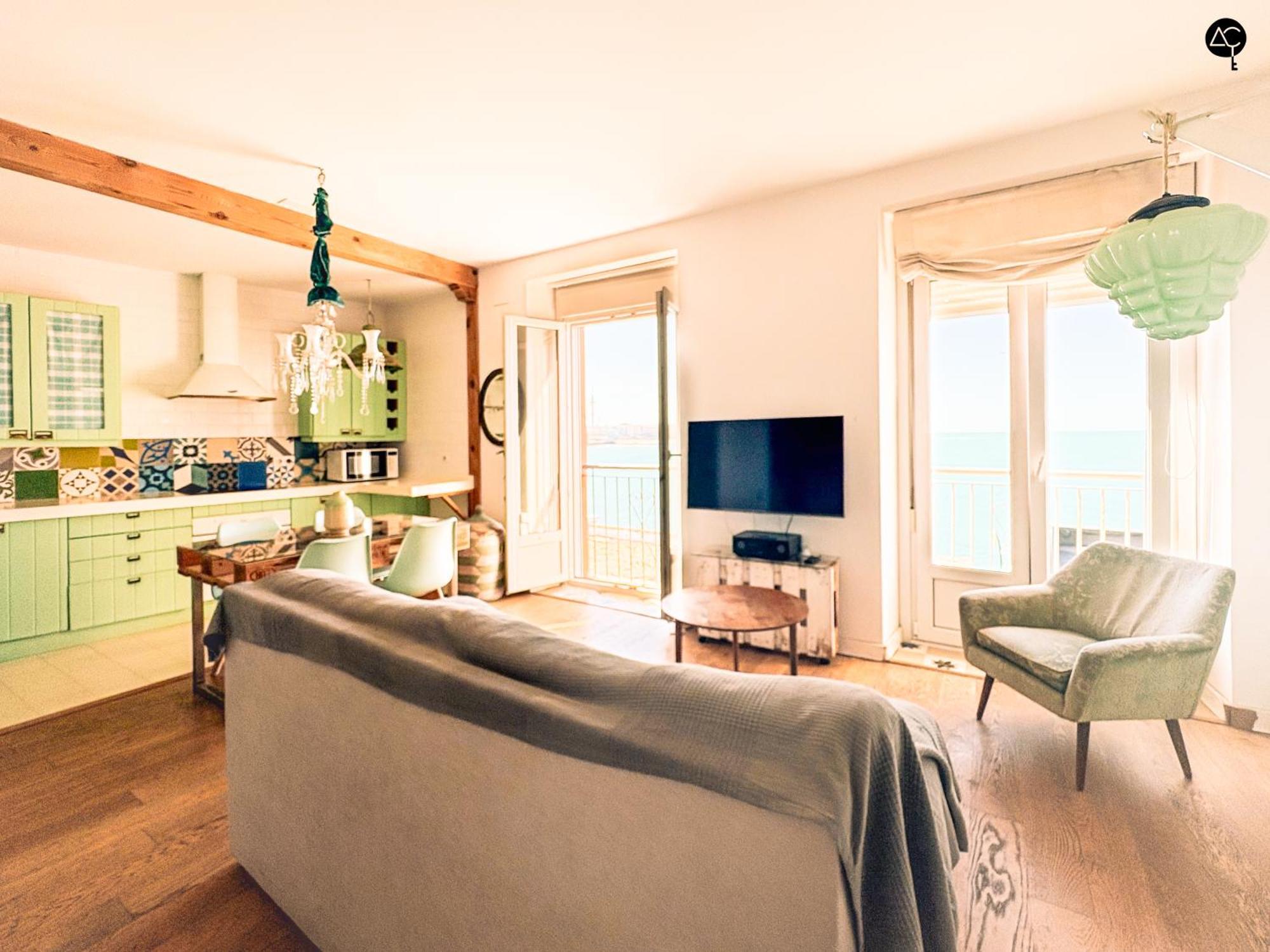 Ferienwohnung Balcon Al Mar Con Ascensor Grupo Ac Gestion Cádiz Exterior foto
