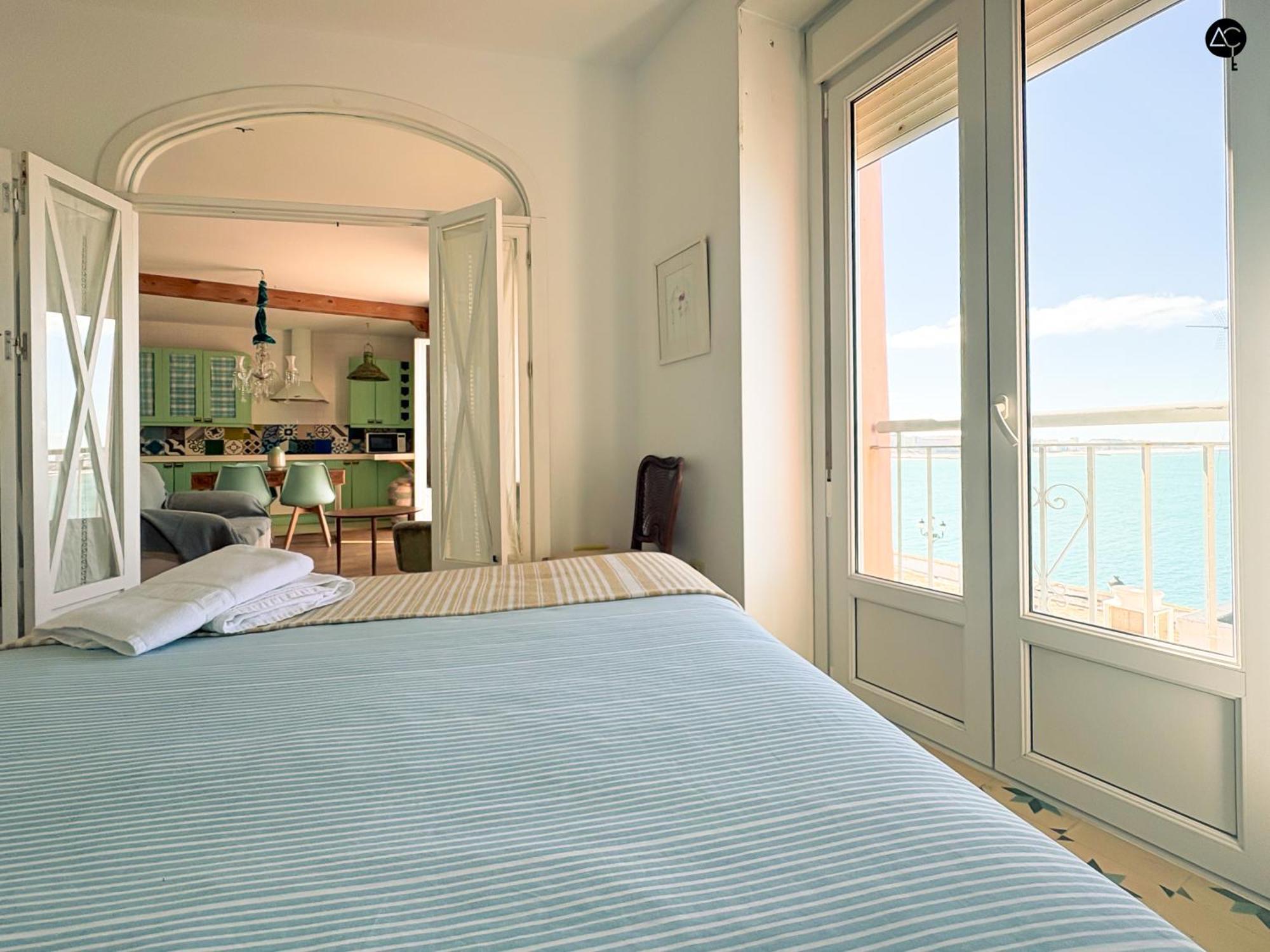 Ferienwohnung Balcon Al Mar Con Ascensor Grupo Ac Gestion Cádiz Exterior foto